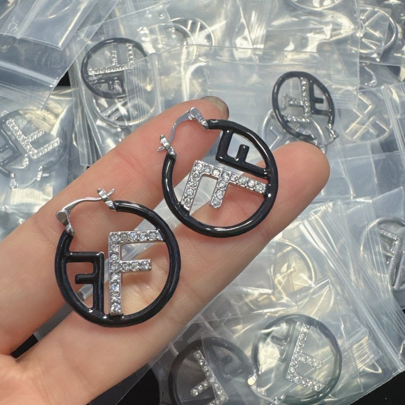 Fen Color Diamond Earrings