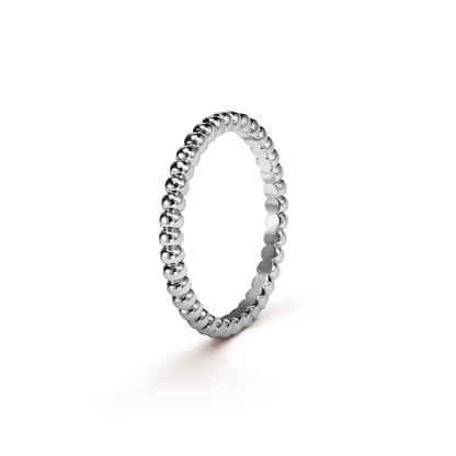 18K Van Cleef & Arpels Perlée Pearls Of Gold Ring