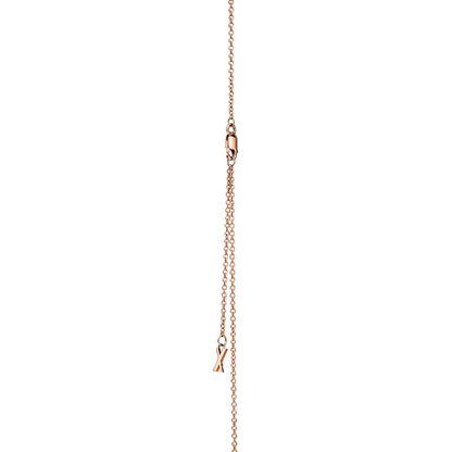 Tiff Atlas X Closed Interlocking Pendant Necklace
