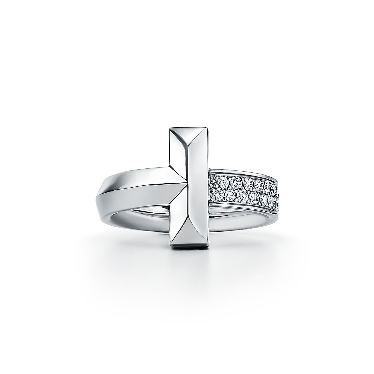 Tiff Narrow Pave Ring