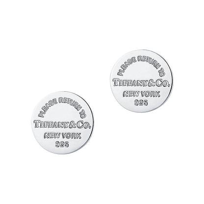 Tiff Circle Stud Earrings