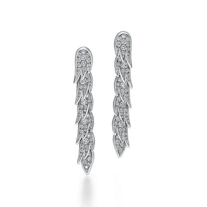 Tiff Bird on a Rock by Tiffany Drop Earrings