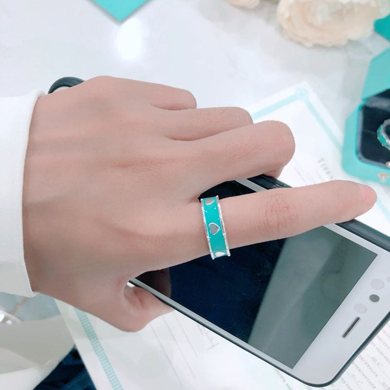 18K Tiff Love Heart Ring