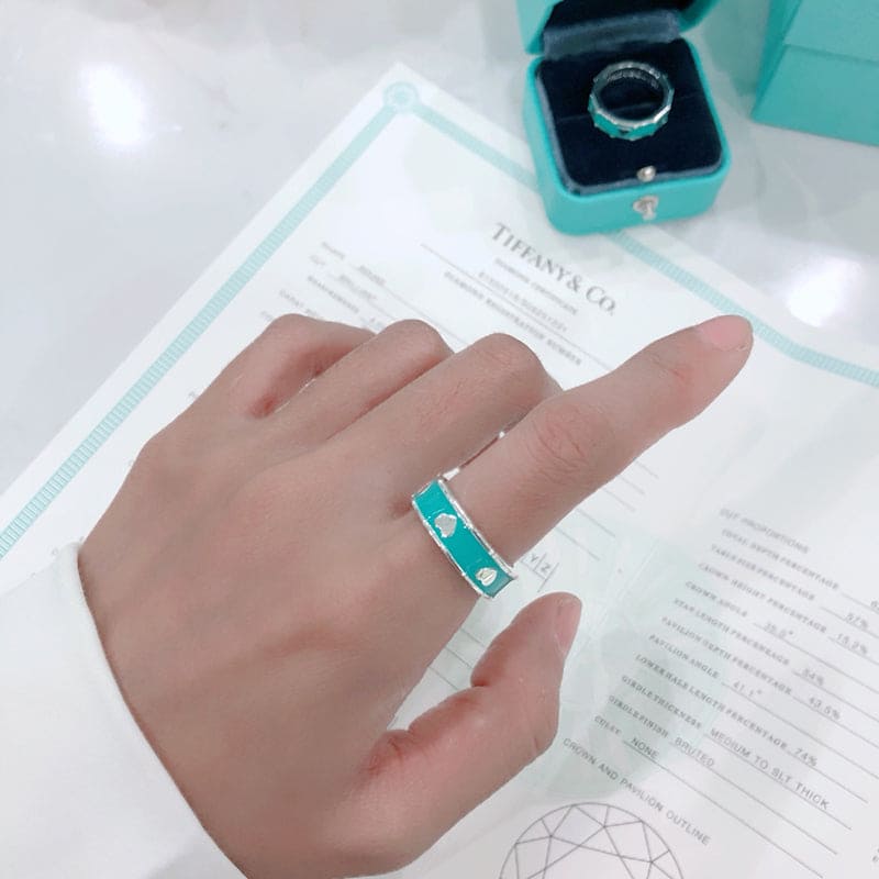 18K Tiff Love Heart Ring