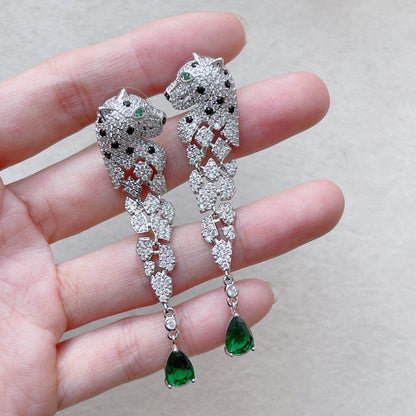 18K Panthère De Earrings