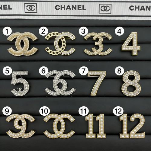 CC Gold Brooch Collection XX