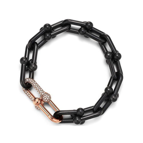Tiff HardWear Black Titanium Bracelet