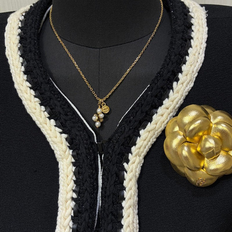 CC 26P Grape Pearl Gold Necklace