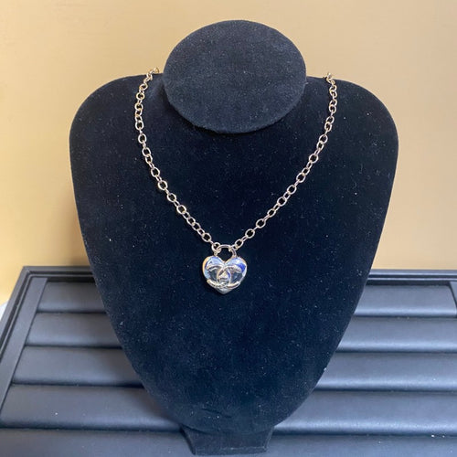 CC Heart Gold Necklace