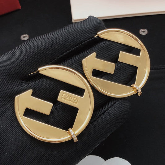 Fen Big Round Earrings