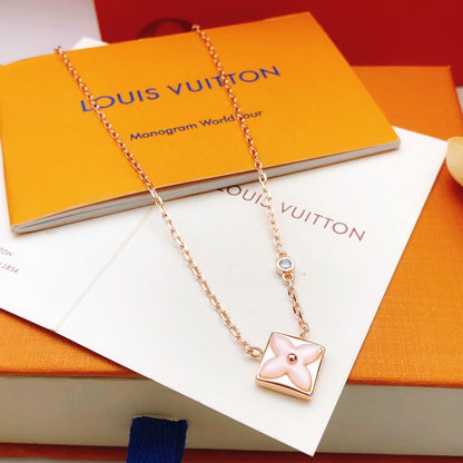 Louis Pink Blossom Necklace