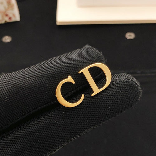 CD Gold Earrings