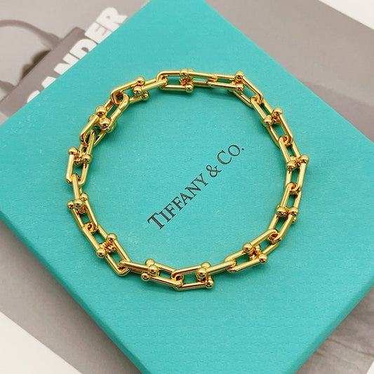 Tiff HardWear Gold Bracelet
