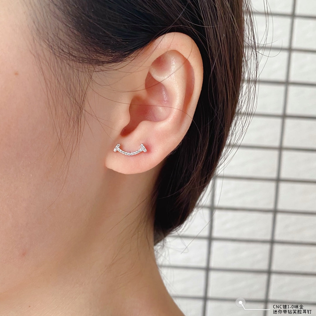 Tiff Smile Diamonds Earrings