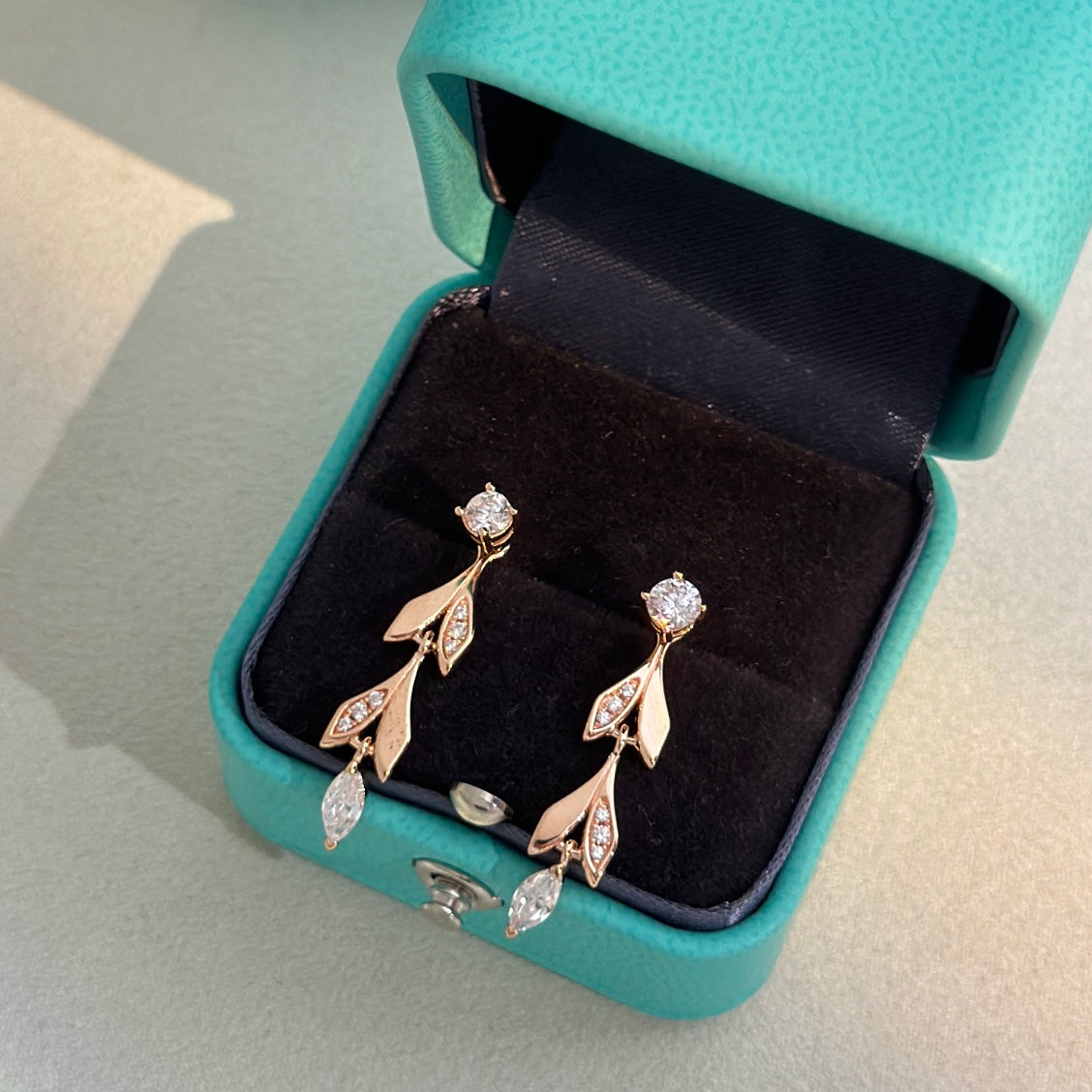 Tiff Victoria Vine Convertible Drop Earrings