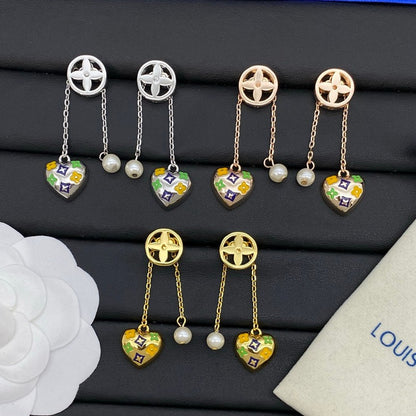 Louis Blossom Long Earrings