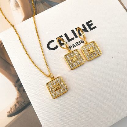 CE Triomphe Diamond Earrings
