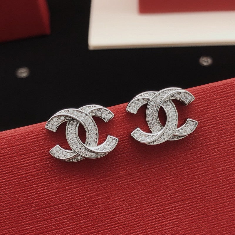 CC Diamond Earrings