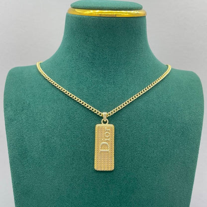 CD Petit Diamond Necklace
