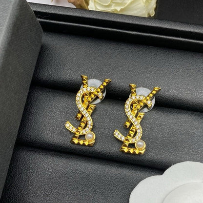Saint Gold Diamond Earrings