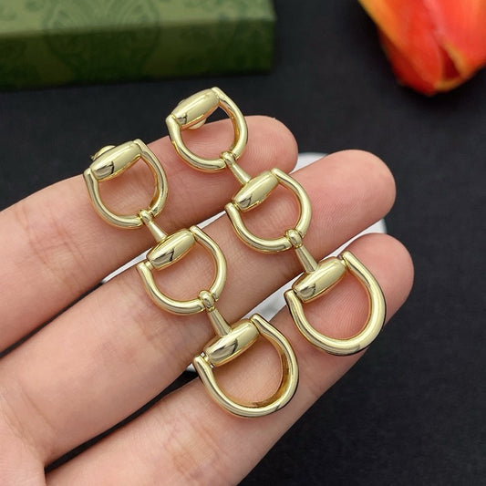 GG Triple Link Earrings