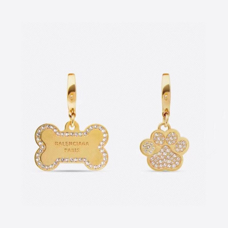 BB Diamond Gold Earrings