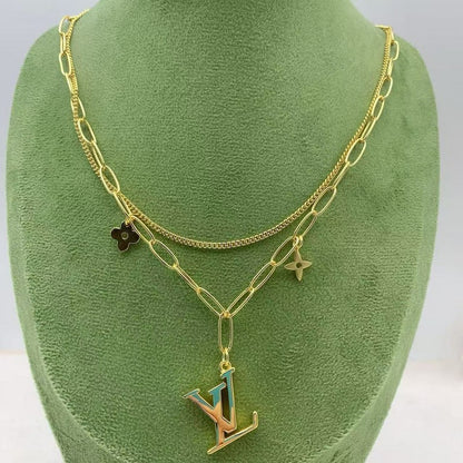 Louis Blossom Chain Necklace