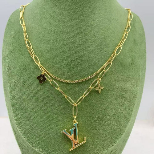 Louis Blossom Chain Necklace