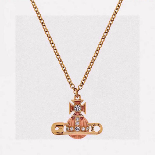 Vivienne West Mayfair Bas Relief Pendant Necklace