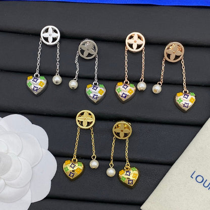 Louis Blossom Long Earrings
