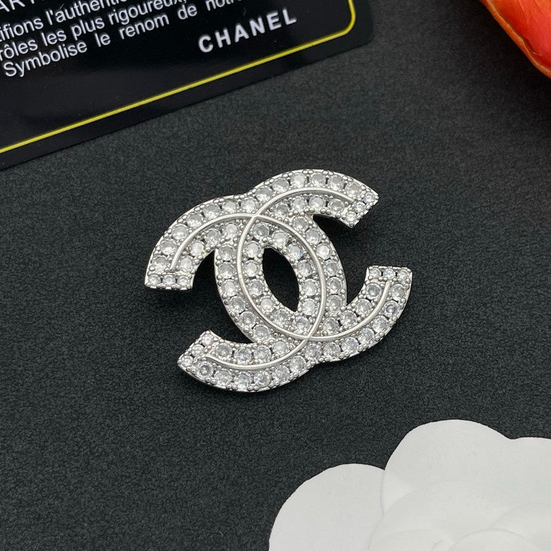 CC Full Diamond Brooch