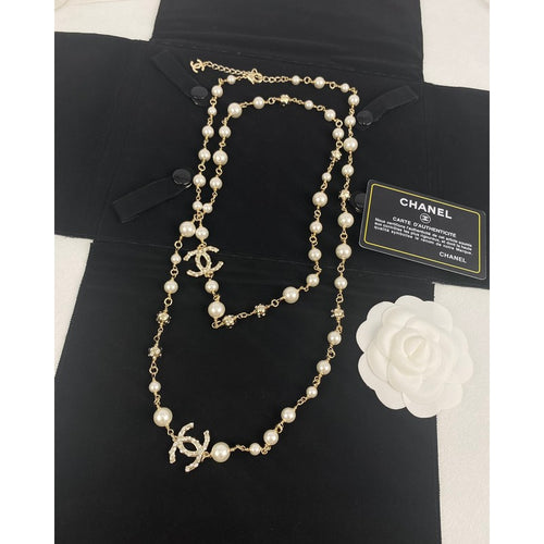 CC 26C Pearl Long Necklace