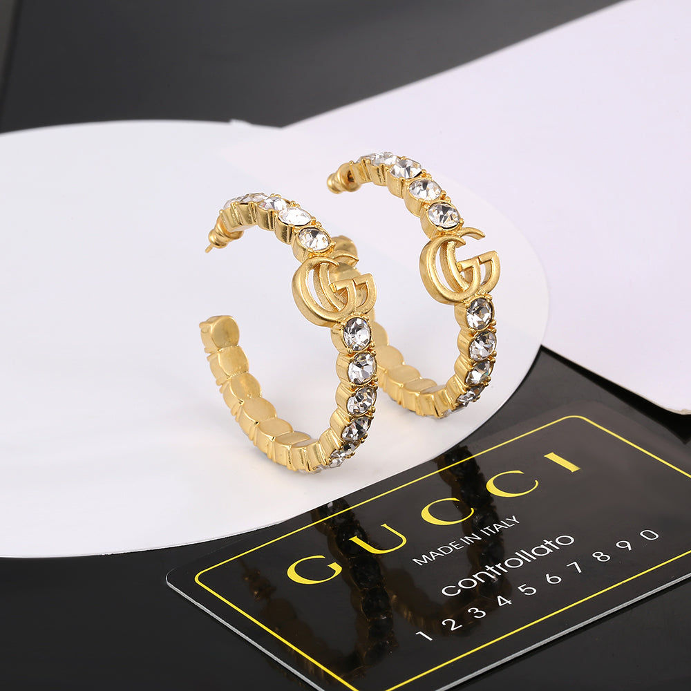 GG Circle Earrings