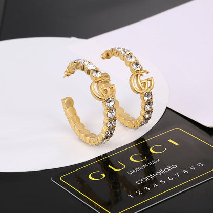 GG Circle Earrings