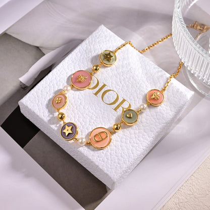 CD 30 Montaigne Color Gold Necklace