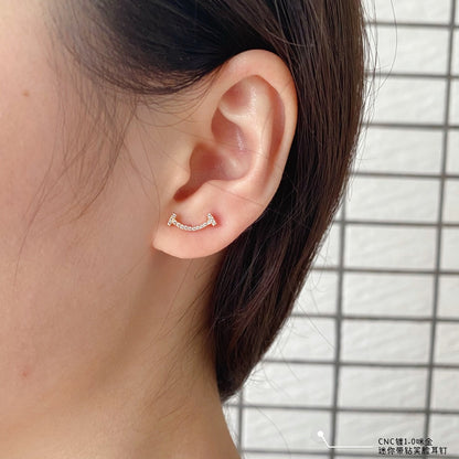 Tiff Smile Diamonds Earrings