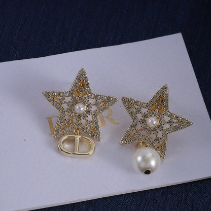 CD Star Diamond Earrings