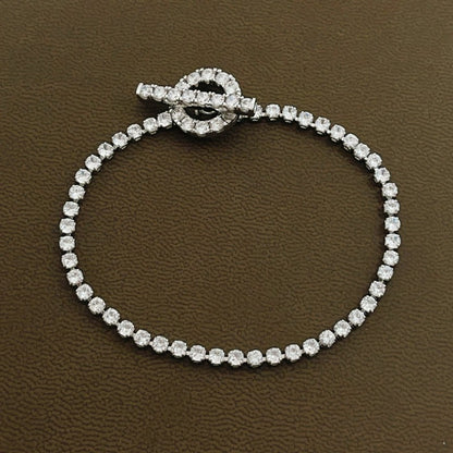 Herm Diamond Chain Bracelet