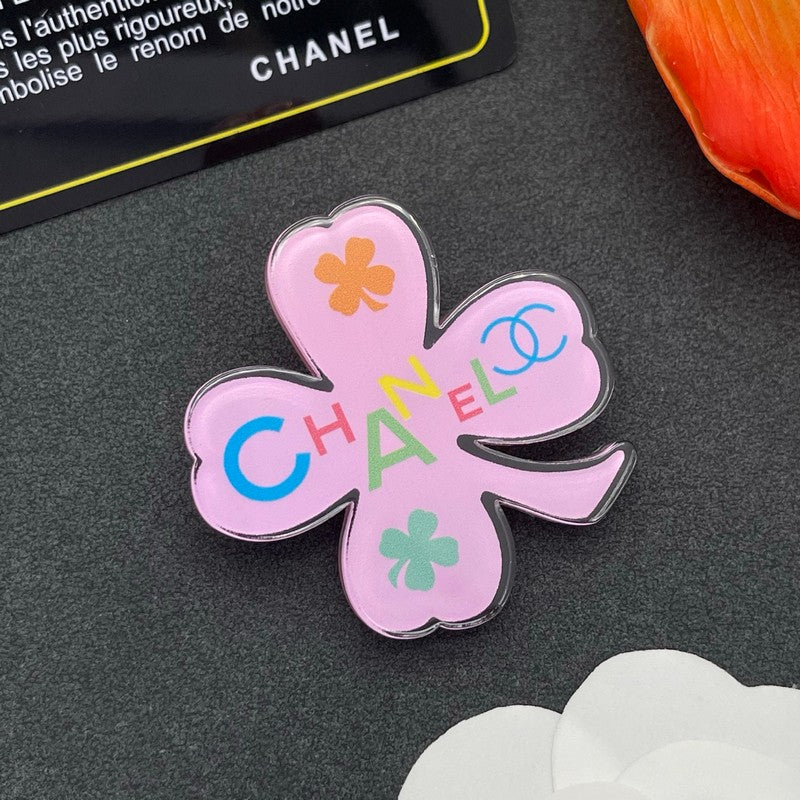 CC Color Flower Brooch