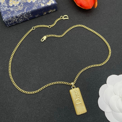 CD Petit Diamond Necklace