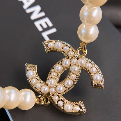 CC 100th Anniversary Fuax Pearl Necklace