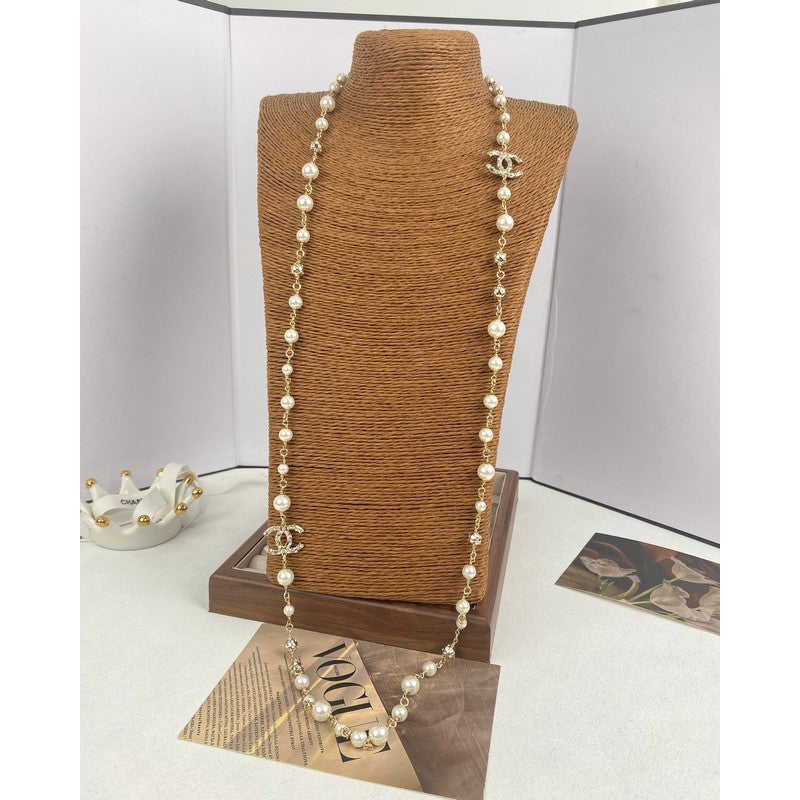 CC 26C Pearl Long Necklace