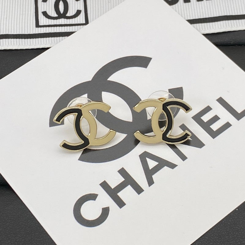 CC Black & Gold Earrings