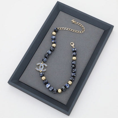 CC Blue Pearl Necklace