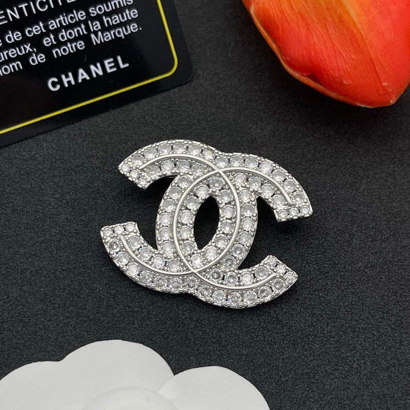 CC Full Diamond Brooch