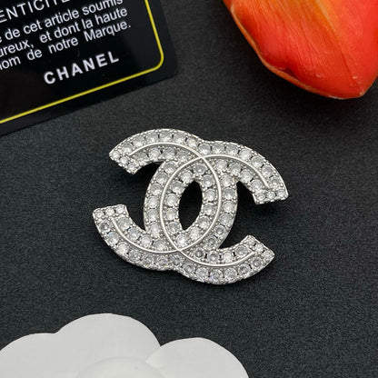 CC Full Diamond Brooch