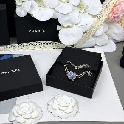 CC 26C Blue Flower Diamond Bracelet