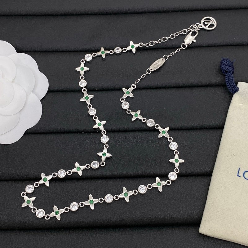 Louis Green Blossom Gold Necklace