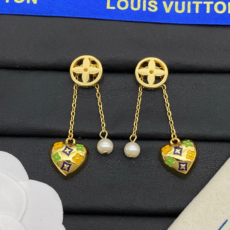 Louis Blossom Long Earrings