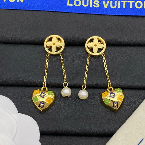 Louis Blossom Long Earrings